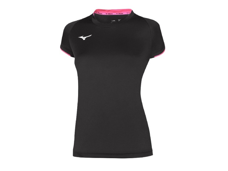 MIZUNO T-SHIRT CORE DONNA - NERO