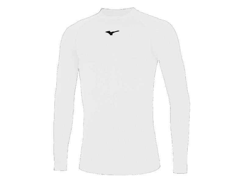 MIZUNO MAGLIA TERMICA CORE - BIANCO