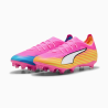 PUMA SCARPE ULTRA 6 MATCH FG/AG - POISON PINK/PUMA WHITE