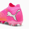 PUMA SCARPE FUTURE 9 MATCH FUSION FG/AG - POISON PINK/SUN STREAM