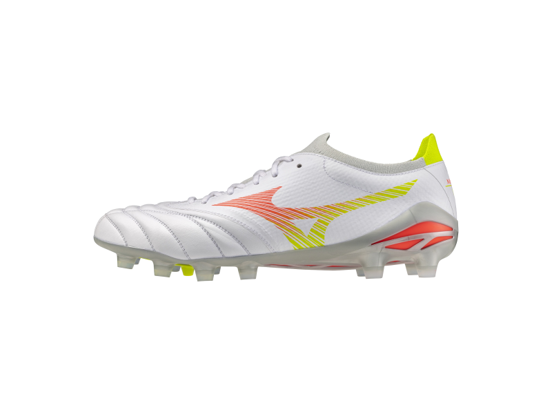 MIZUNO SCARPA MORELIA NEO V BETA PRO - WHITE/LAVA ORANGE