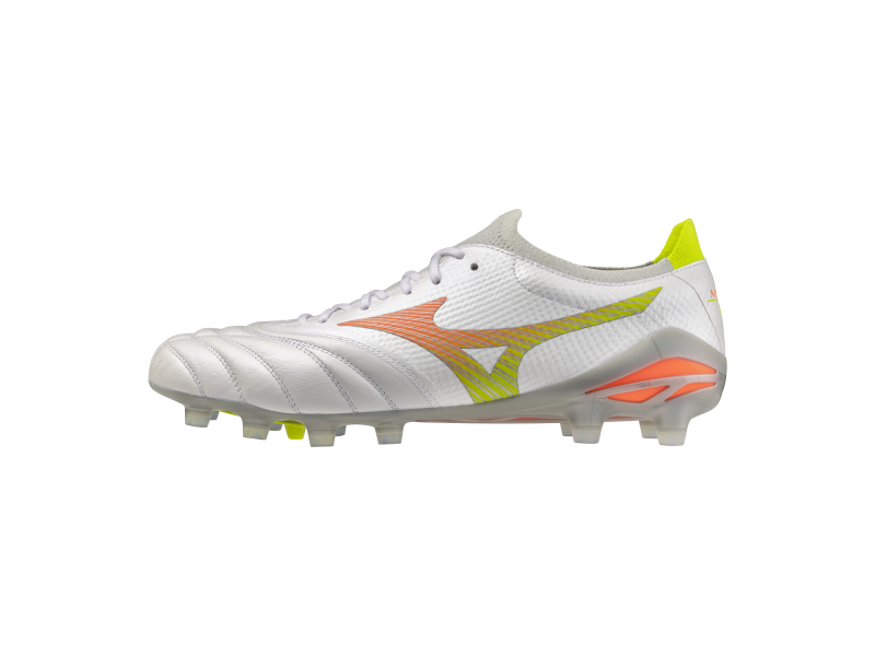 MIZUNO SCARPA MORELIA NEO V BETA ELITE - WHITE/LAVA ORANGE