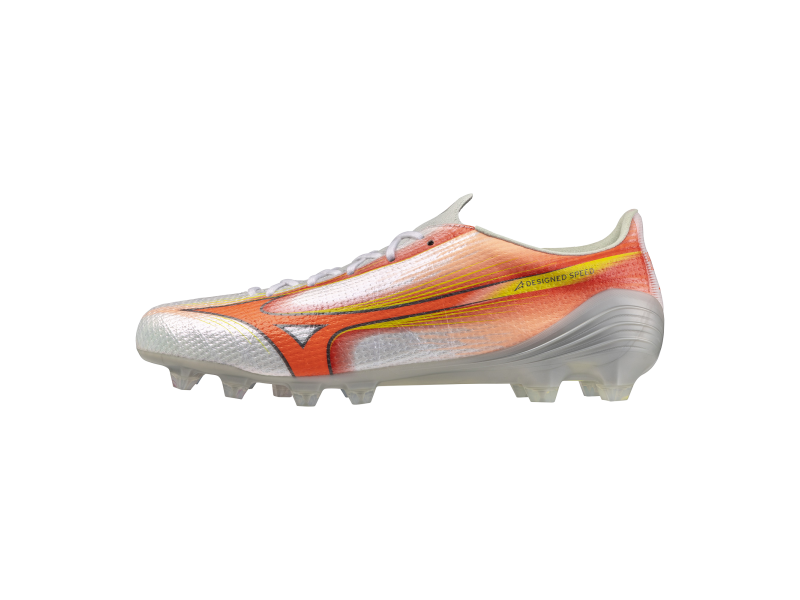 MIZUNO SCARPA MIZUNO ALPHA III JAPAN - WHITE/LAVA ORANGE