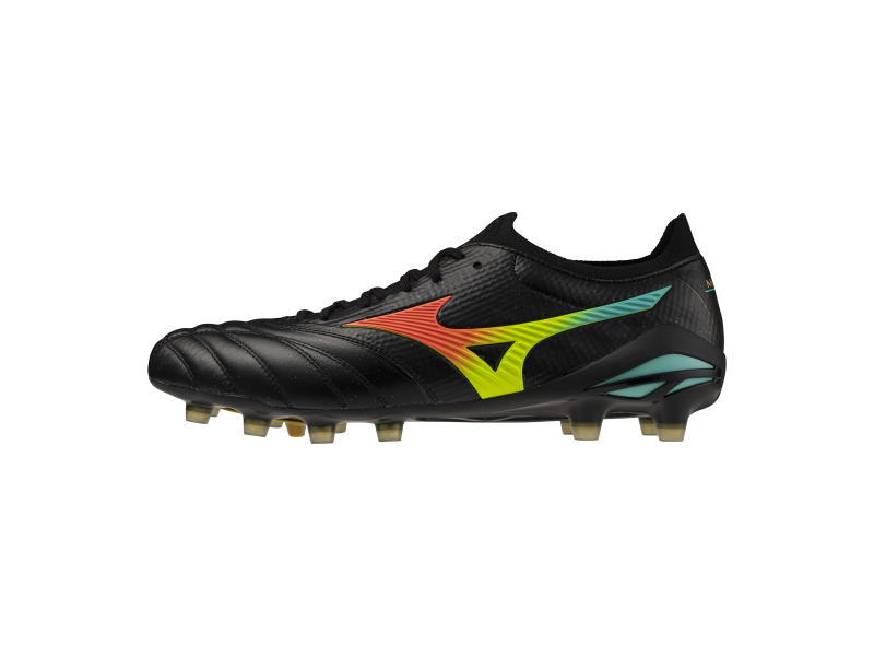MIZUNO SCARPA MORELIA NEO V BETA JAPAN - BLACK/LAVA ORANGE
