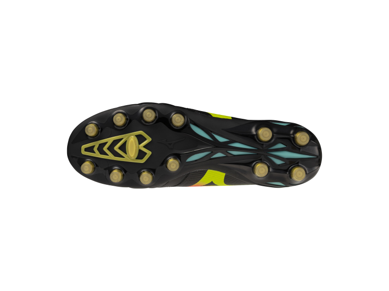 MIZUNO SCARPA MORELIA NEO V BETA PRO - BLACK/LAVA ORANGE