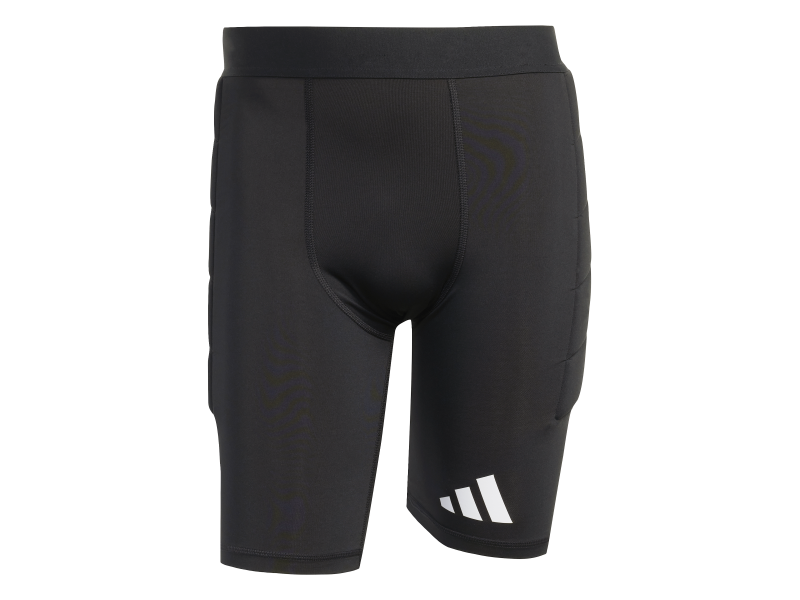 ADIDAS SQUADRA25 PADDED GOALKEEPER SHORT TIGHT - BLACK/WHITE