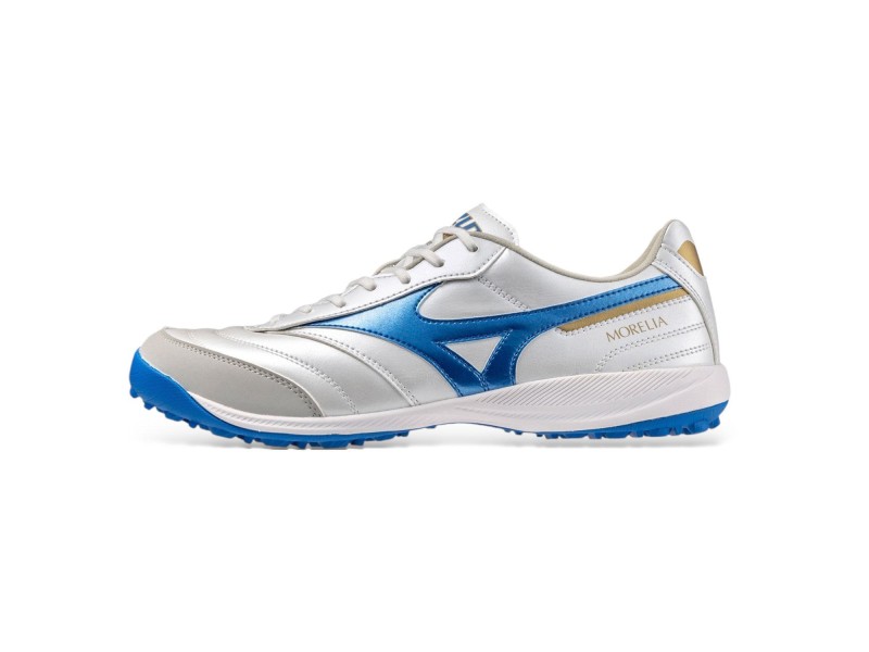 MIZUNO SCARPA MORELIA SALA PRO TF - WHITE/LASERBLUE