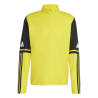 ADIDAS SQUADRA25 TRAINING TOP - TEAM YELLOW/BLACK