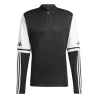 ADIDAS SQUADRA25 TRAINING TOP - BLACK/WHITE