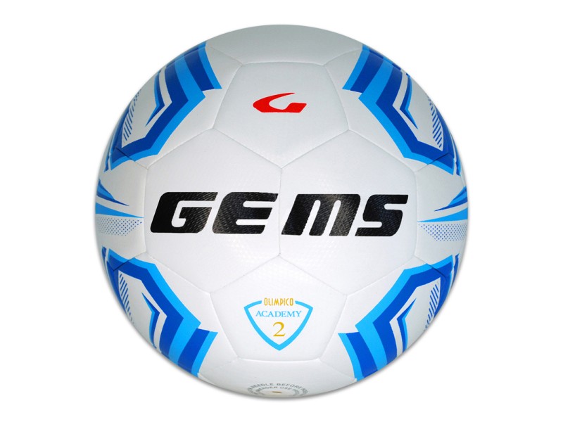 GEMS PALLONE MINI OLIMPICO ACADEMY - BIANCO/AZZURRO