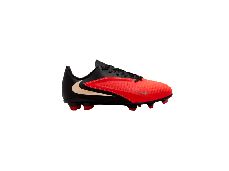 NIKE SCARPA PHANTOM 6 LOW CLUB JR. - BRIGHT CRIMSON/BLACK