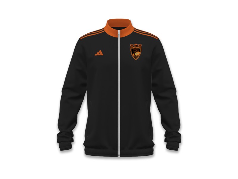 ECOCITY GENZANO ADIDAS GIACCA RAPPRESENTANZA SENIOR - NERO/ARANCIO