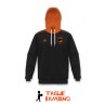 ECOCITY GENZANO ADIDAS FELPA JUNIOR - NERO/ARANCIO