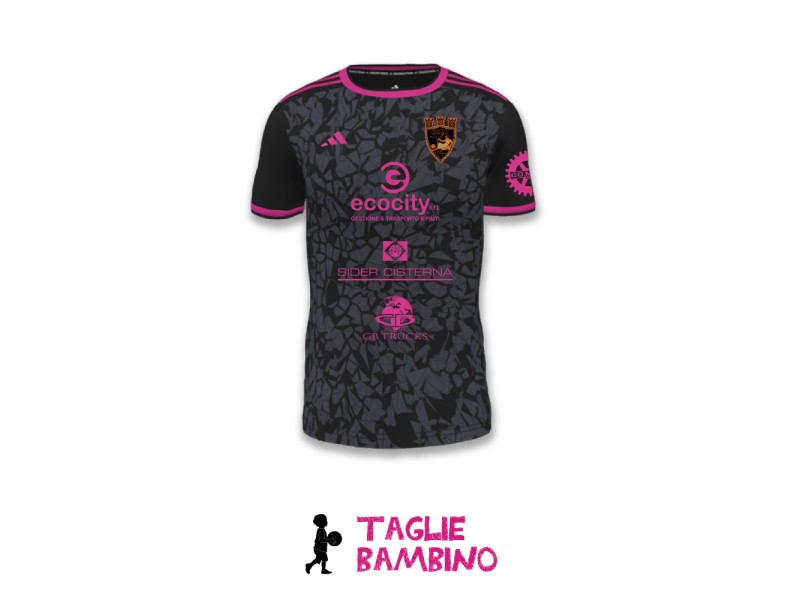 ECOCITY GENZANO ADIDAS MAGLIA GARA AWAY JR. - NERO/FUXIA