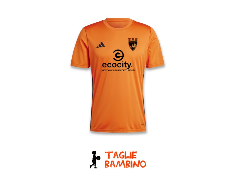 ECOCITY GENZANO ADIDAS MAGLIA REPLICA JR. - ARANCIO/NERO