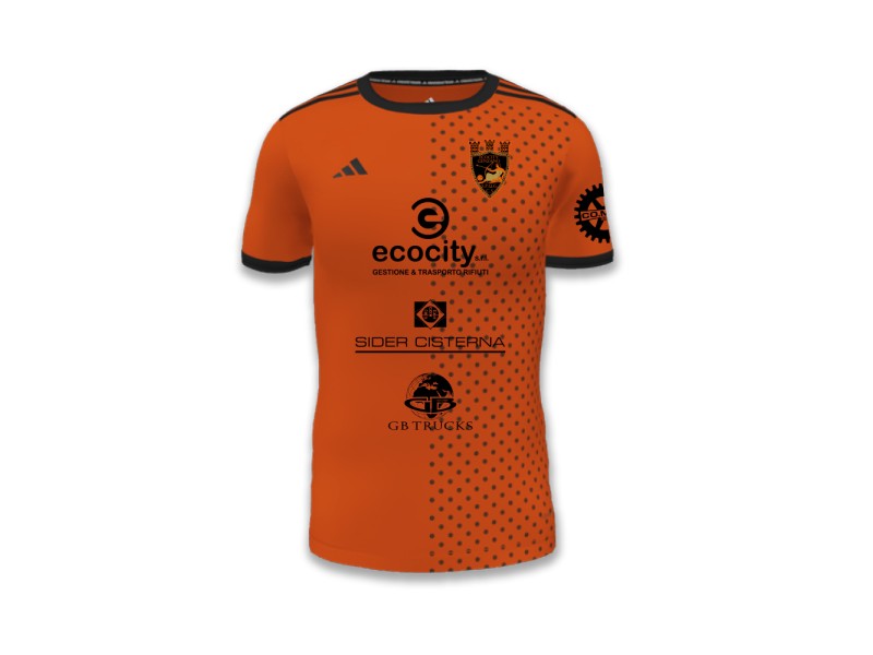 ECOCITY GENZANO ADIDAS MAGLIA GARA HOME - ARANCIO/NERO