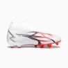 PUMA SCARPA ULTRA MATCH+ LL FG/AG - WHITE