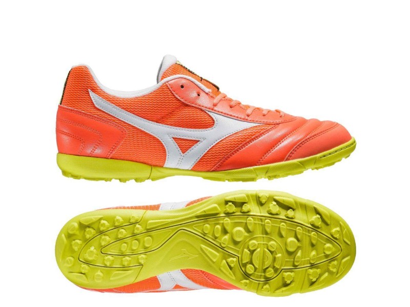 MIZUNO SCARPA MORELIA SALA CLUB TF - NEON FLAME/WHITE