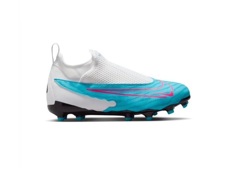 NIKE SCARPE PHANTOM GX ACADEMY JR. - BALTIC BLUE/PINK BLAS