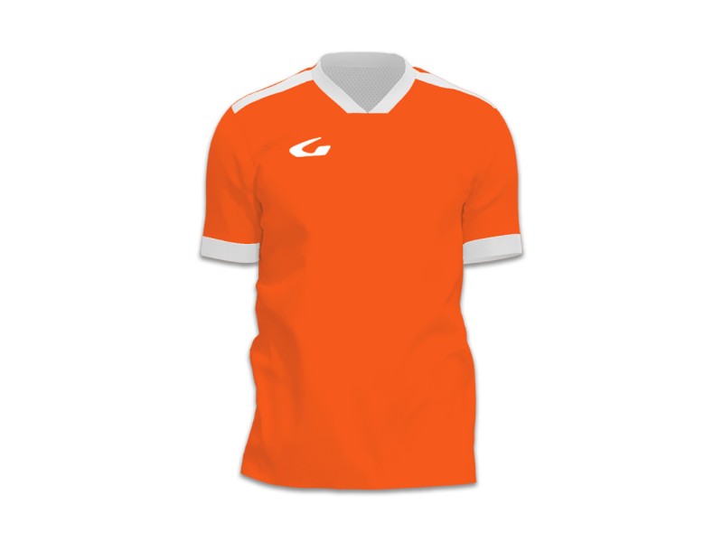GEMS MAGLIA BONN - BIANCO/ARANCIO FLUO