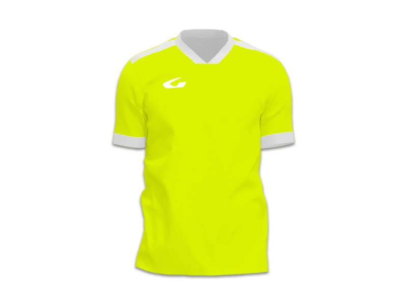 GEMS MAGLIA BONN - BIANCO/GIALLO FLUO