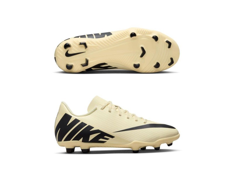 NIKE SCARPA MERCURIAL VAPOR 15 CLUB JR. - LEMONADE/BLACK