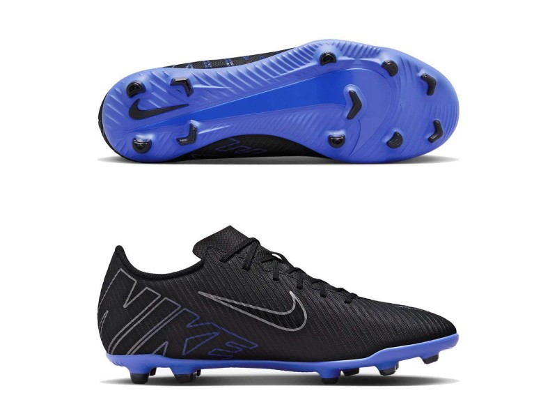 NIKE SCARPA MERCURIAL VAPOR 15 CLUB - BLACK/CHROME