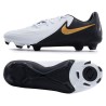NIKE SCARPA PHANTOM GX II ACADEMY FG/MG - WHITE/BLACK