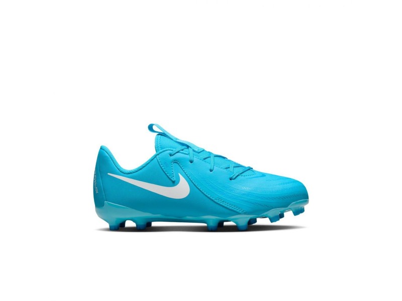 NIKE SCARPA PHANTOM GX 2 CLUB JR. - BLUE FURY/WHITE