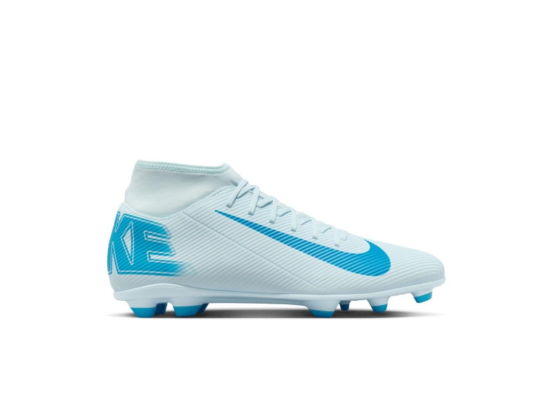 NIKE SCARPA SUPERFLY 10 CLUB FG/MG - GLACIER BLUE/BLACK