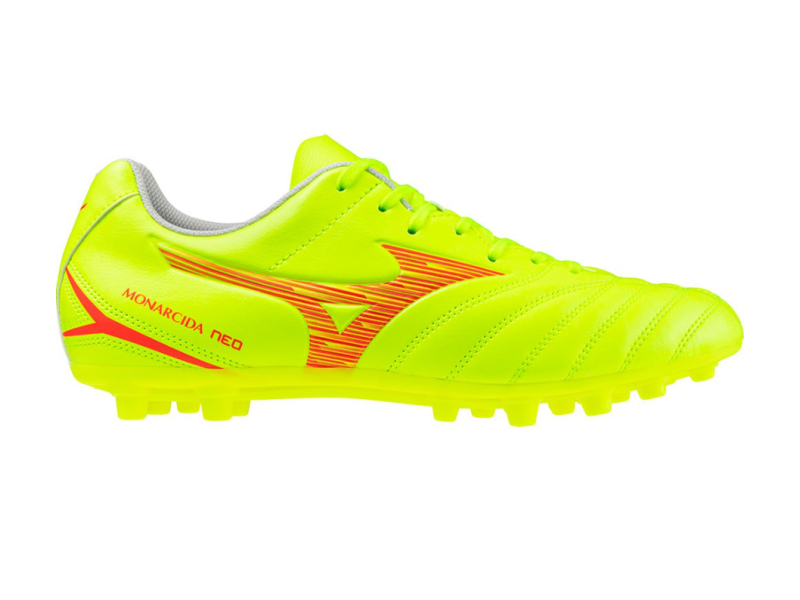 MIZUNO SCARPA MONARCIDA NEO SELECT AG - S.YELLOW/FIERY CORAL 2