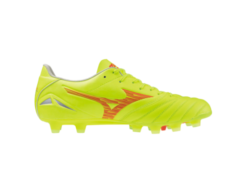 MIZUNO SCARPA MORELIA NEO PRO MD - S.YELLOW/FIERY CORAL 2