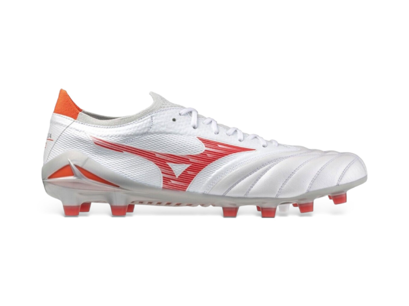 MIZUNO SCARPA MORELIA NEO BETA ELITE MD - WHITE/RADIANT RED