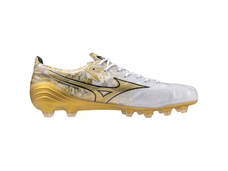 MIZUNO SCARPA ALFA ELITE MD - WHITE/GE GOLD
