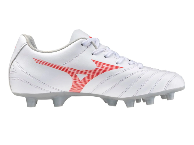 MIZUNO SCARPA MONARCIDA NEO SELE MD JR. - WHITE/RADIANT RED