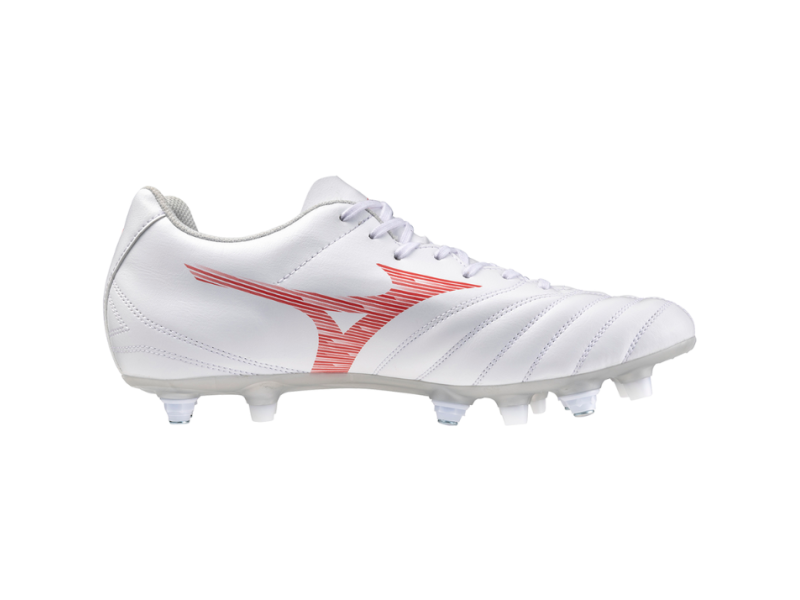 MIZUNO SCARPA MONARCIDA NEO SELECT MIX - WHITE/RADIANT RED