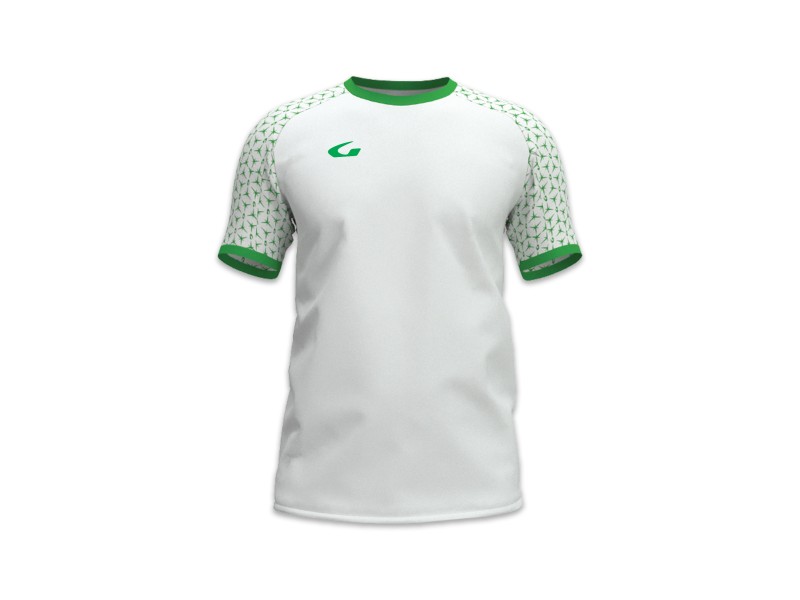 GEMS MAGLIA CRUZ - BIANCO/VERDE