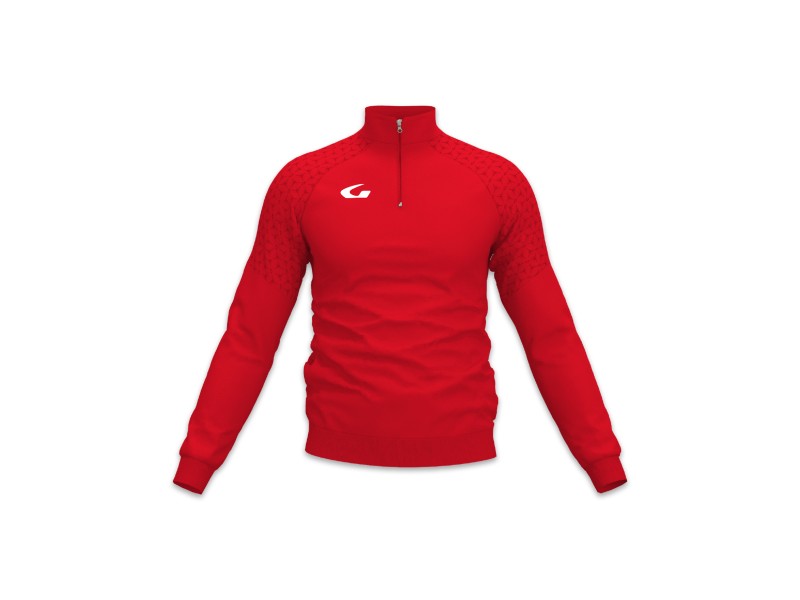 GEMS FELPA VELEZ - ROSSO/BIANCO