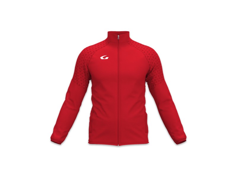 GEMS FELPA BARRACAS - ROSSO/BIANCO