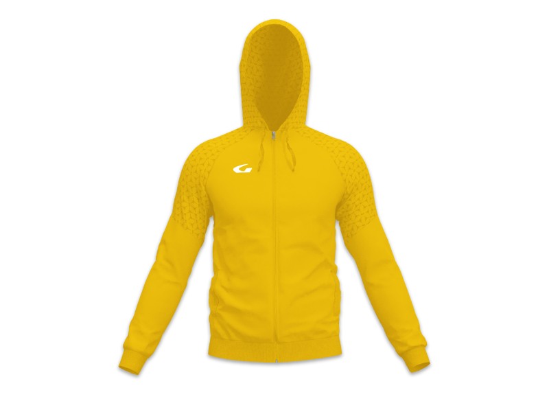 GEMS FELPA RIVER - GIALLO/BIANCO