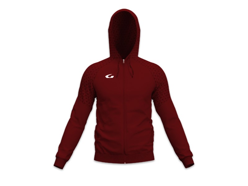 GEMS FELPA RIVER - GRANATA/BIANCO