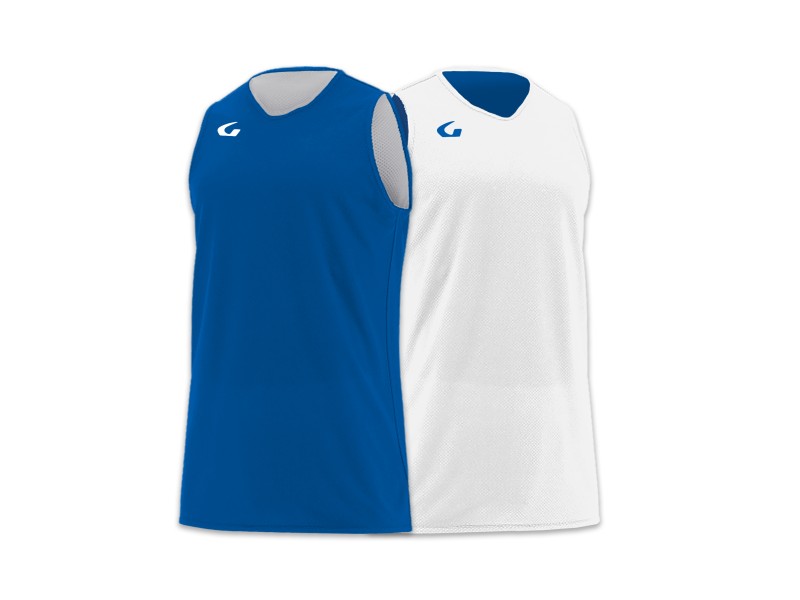 GEMS CANOTTA BASKET DOUBLE - AZZURRO/BIANCO