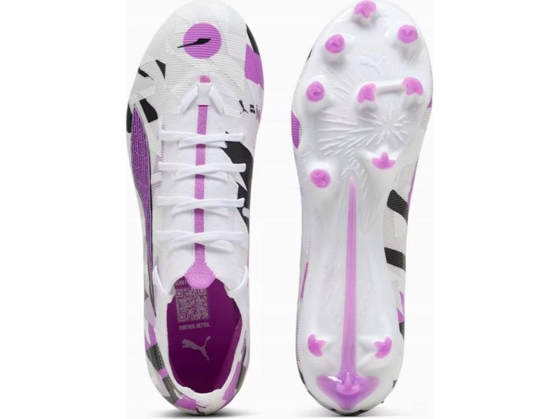 PUMA SCARPE ULTRA 5 MATCH FOREVER FG/AG - WHITE