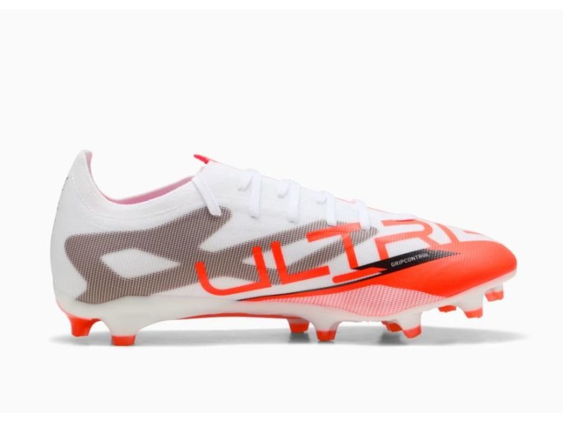 PUMA SCARPE ULTRA 5 MATCH FG/AG - WHITE