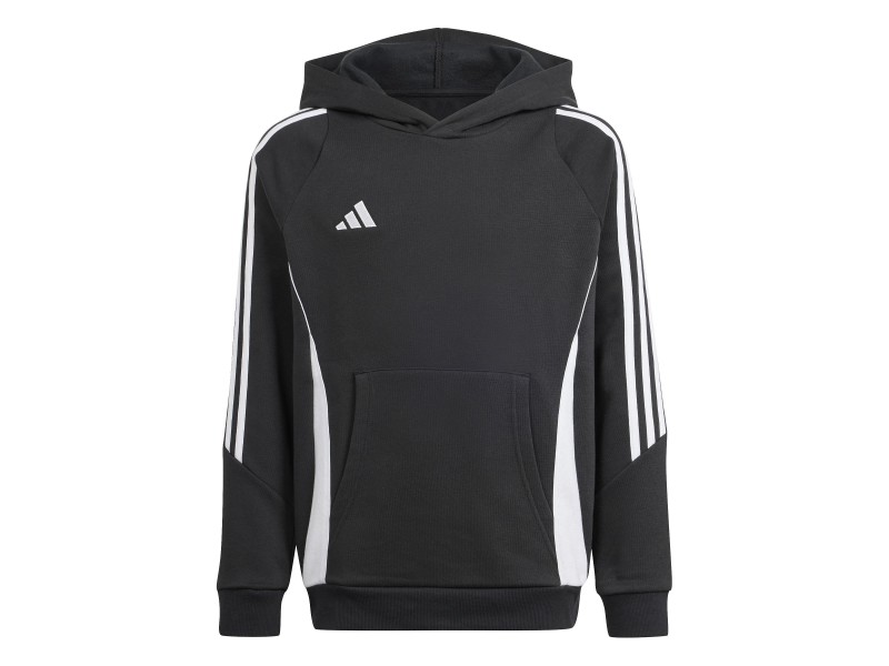 ADIDAS TIRO24 SW HOOD JR. - BLACK/WHITE