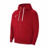 NIKE FELPA FULL-ZIP PARK 20 JR - RED/WHITE