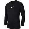 NIKE MAGLIA PARK FIRST LAYER - BLACK/WHITE