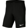 NIKE PANTALONCINO PARK 3 JR - BLACK/WHITE