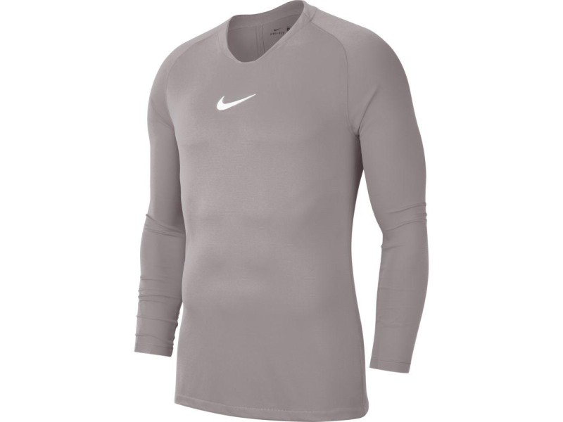 NIKE MAGLIA PARK FIRST LAYER - GREY/WHITE