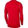 NIKE FELPA ALLENAMENTO PARK 20 - RED/WHITE